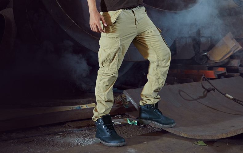 西瑞 冬时尚英伦男士马丁靴男真皮靴子男靴军靴短靴潮高帮男鞋加绒工