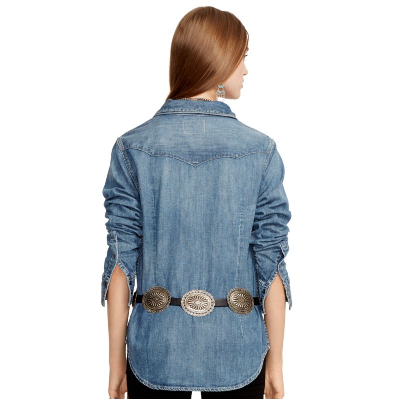 
                                        拉夫劳伦Ralph Lauren Denim 街头潮流衬衫女士                