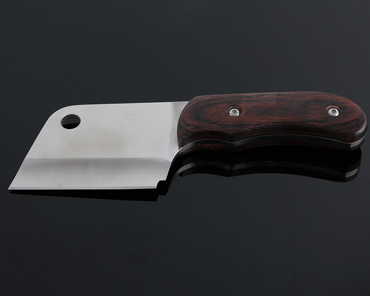 迷你菜刀野营小菜刀水果刀切肉刀户外野营野炊便携菜刀高硬度菜刀sn