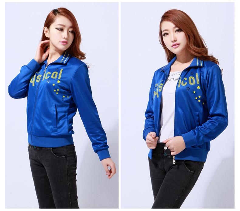 花花公子playboy 春秋新品女装女士针梭运动外套21175005 黑色 180