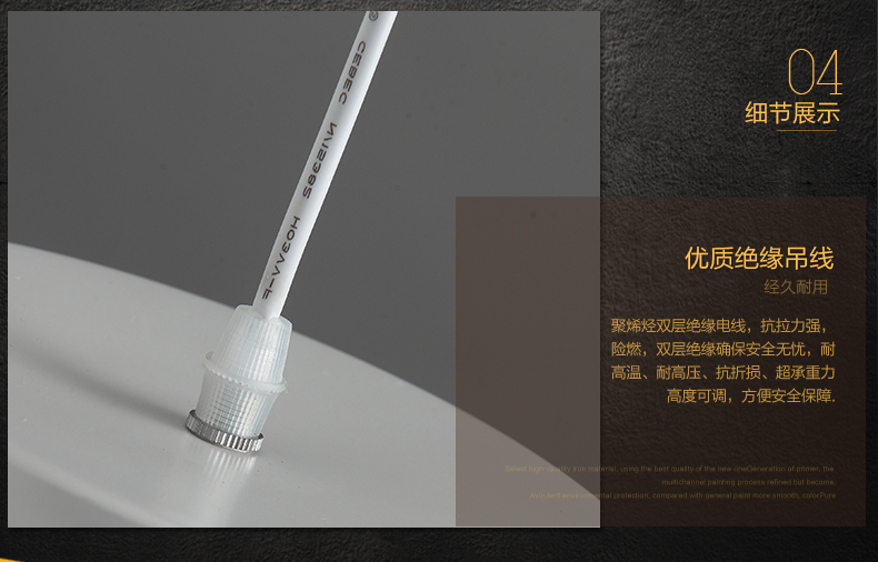 惟柯(wake)ABC管乐吊灯现代简约艺术酒吧台餐厅灯具灯饰北欧宜家灯饰WD998 小号内金色