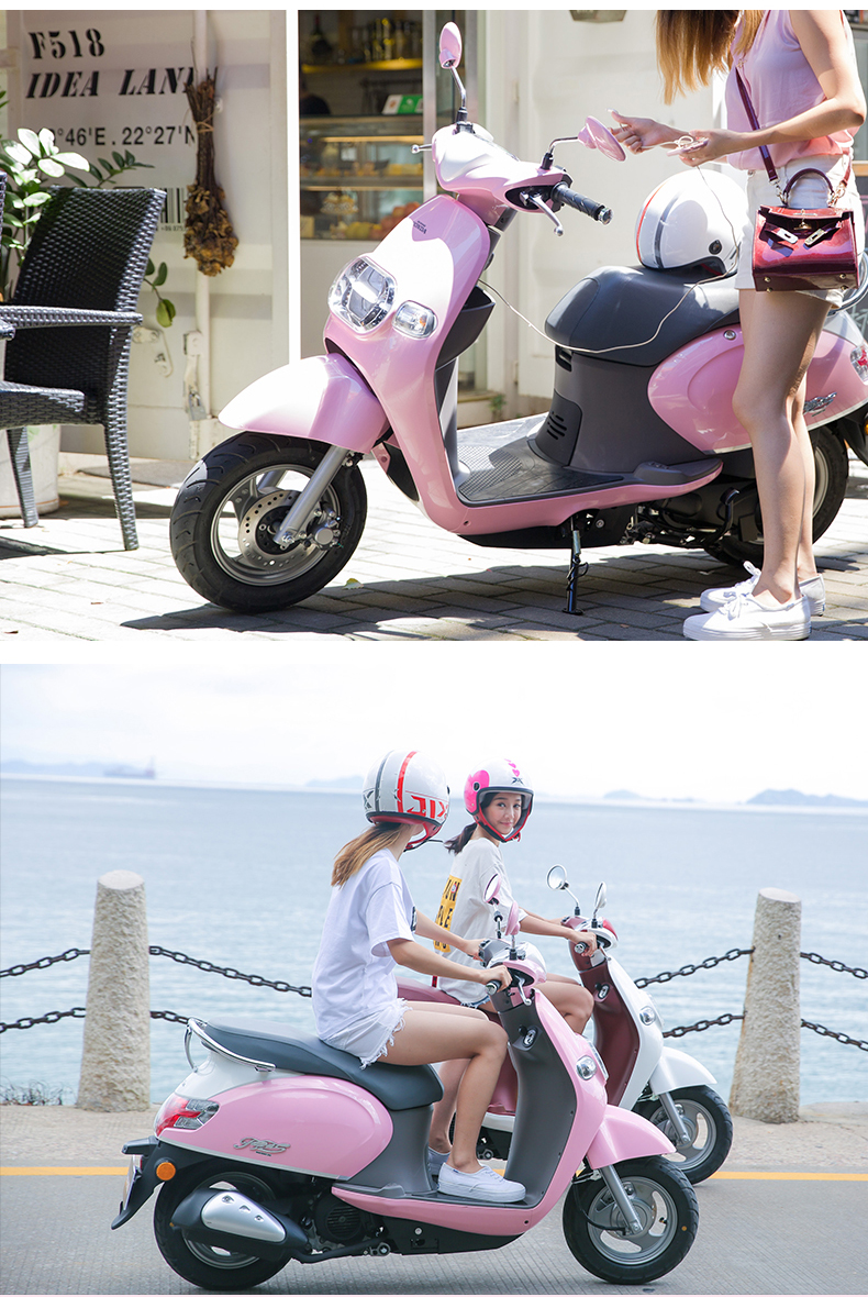 五羊本田摩托车国四塔帕100踏板车闺款电喷踏板摩托车订金3000元手碟