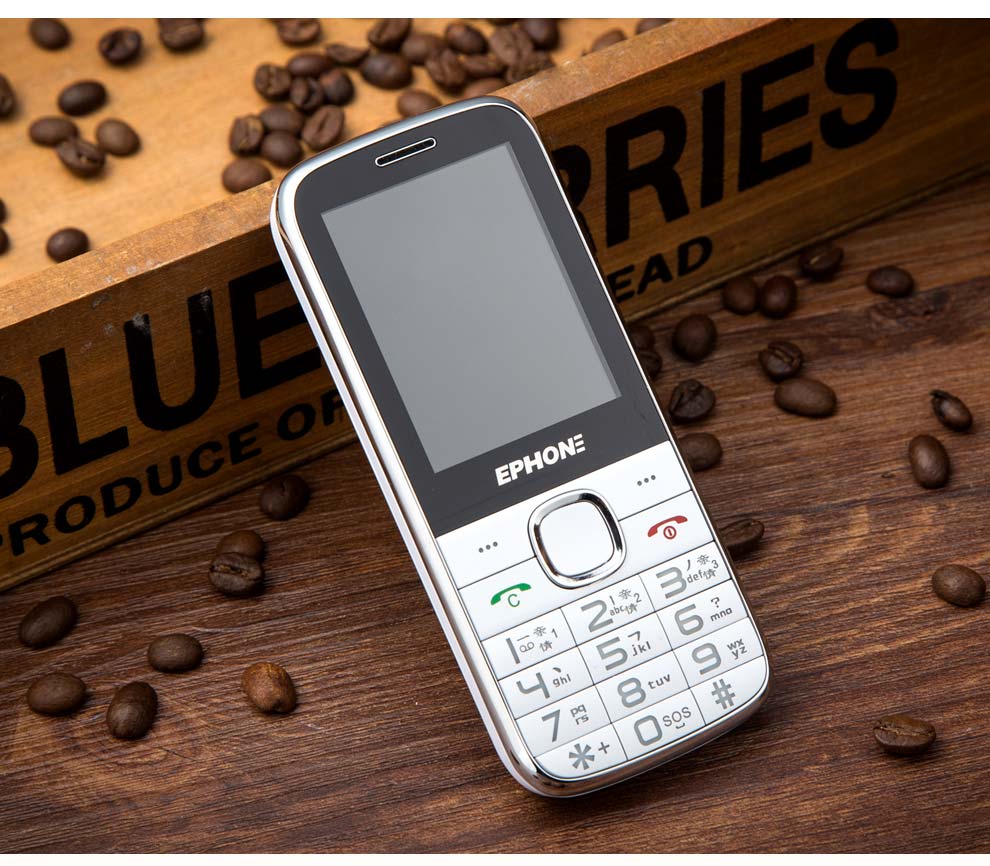 
                                        易丰（Ephone）E61VS  电信版CDMA 2G 老人手机 黑色                