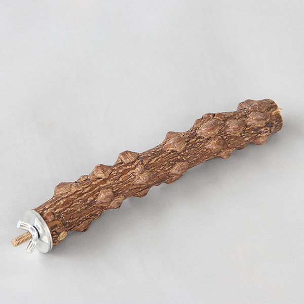 宠儿新家花椒站棍鸟站棍天然野生花椒木磨爪棒栖杠鹦鹉鸟站杆大号