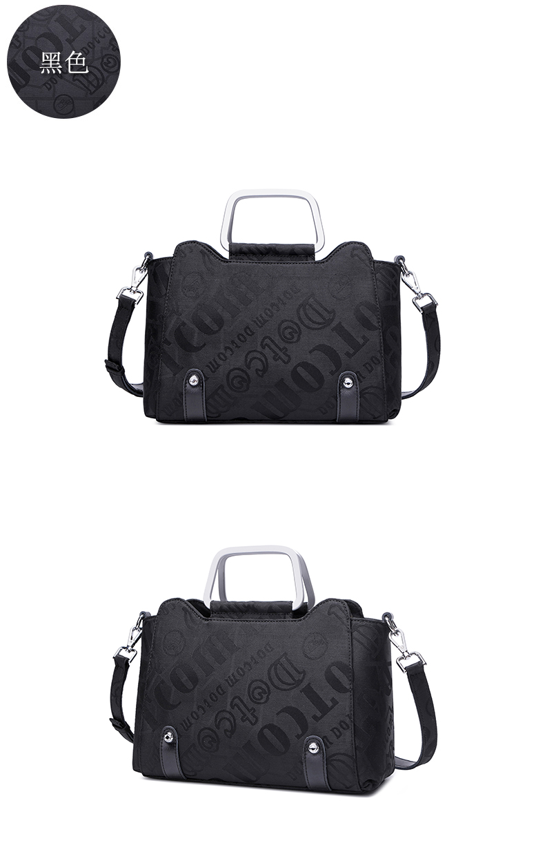 盛装舞步2017新款秋冬欧美风帆布手提斜挎单肩女包潮流时尚翅膀包