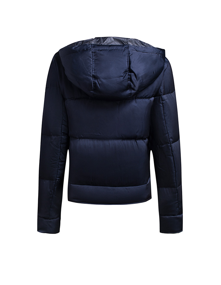armani jeans阿玛尼奢侈品17秋冬新款女士羽绒服装6y5b09-5nbez navy