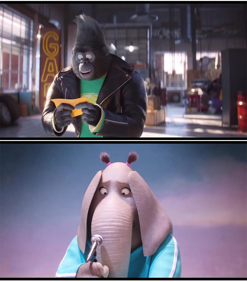 正版欢乐好声音儿童动画电影光盘碟片高清dvd英语中文d9