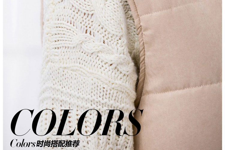 爱思韩 秋冬新款羽绒马甲女款大码马甲女款外搭开衫时尚韩版中长款连帽马夹外套C 黑色 XXL
