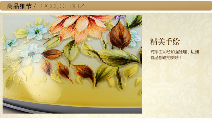 蒙特丽 卧室阳台过道灯吸顶灯MB66 欧式田园风灯具(B) 彩蝶(30cm) 自带LED贴片光源版