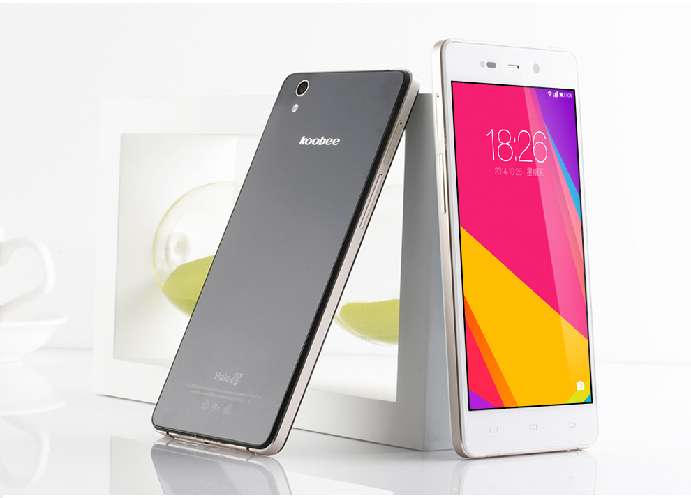 酷比 H3 移动4G大屏智能手机 双卡双待 珍珠白