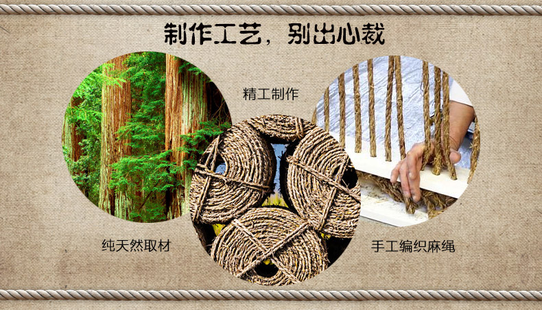 帕克丹顿 美式乡村工业餐厅酒吧漫咖啡厅吊灯复古创意客厅书房卧室灯田园简约麻绳吊灯