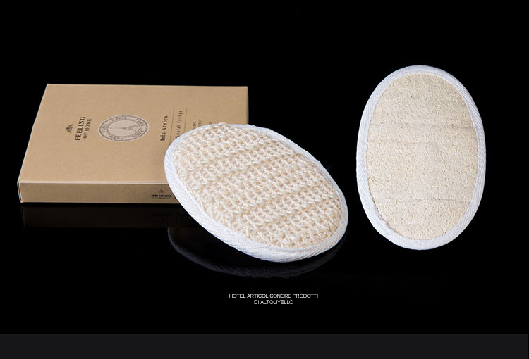 高端星级酒店宾馆一次性用品丝瓜络 高端民宿公寓酒店用品浴擦_现价4