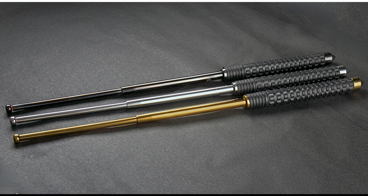 防狼防身棍保安棍逃生救生锤防爆棍碎砖防身器26寸金甩棍【行情 报价