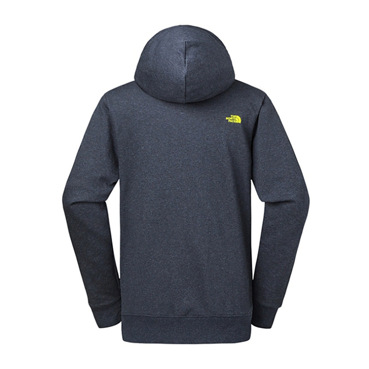 乐斯菲斯(the north face) 男款户外休闲舒适棉质帽衫开衫连帽卫衣