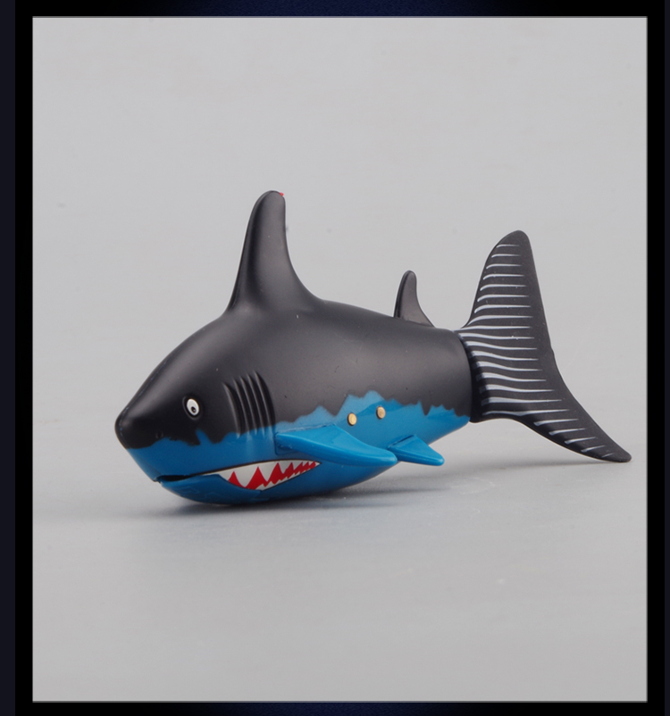 创意充电遥控鱼迷你仿真小鲨鱼游水小丑鱼电动宠物鱼游泳戏水玩具