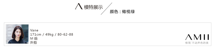 Amii【极简主义】2016春新通勤保暖菱格开叉插袋中低腰修身半身裙11571306 黑色 L