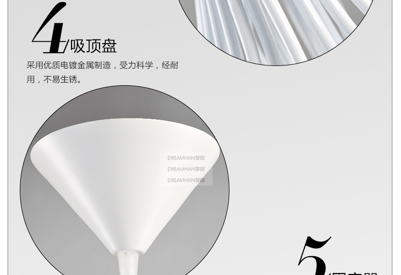 梦晗新古典后现代吧台复古创意灯具客餐厅卧室灯大贵族铁艺鸟笼吊灯8021 A款白色