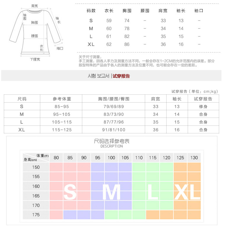 
                                        南极人 长袖T恤女2018秋新款显瘦打底衫纯色大码t恤女QMYG1608 白色 XL                