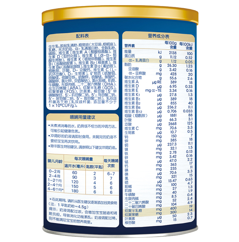 商家货号: 品牌:太子乐 类型:牛奶粉 段位:1段 价格:100-200 包装