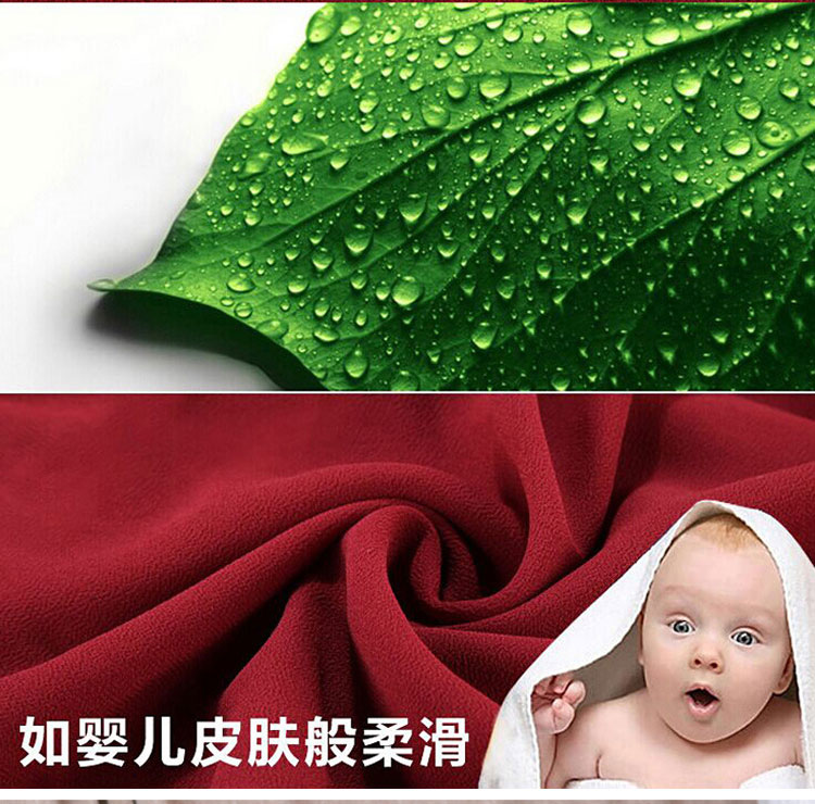 阿奴诗图(EANUSTUI)2015春夏装新款女显瘦圆领荷叶边长袖雪纺衫A6008 酒红色 L