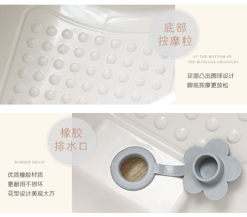 Keyway 风吕健康泡澡桶澡桶澡盆成人沐浴桶盆塑料浴盆