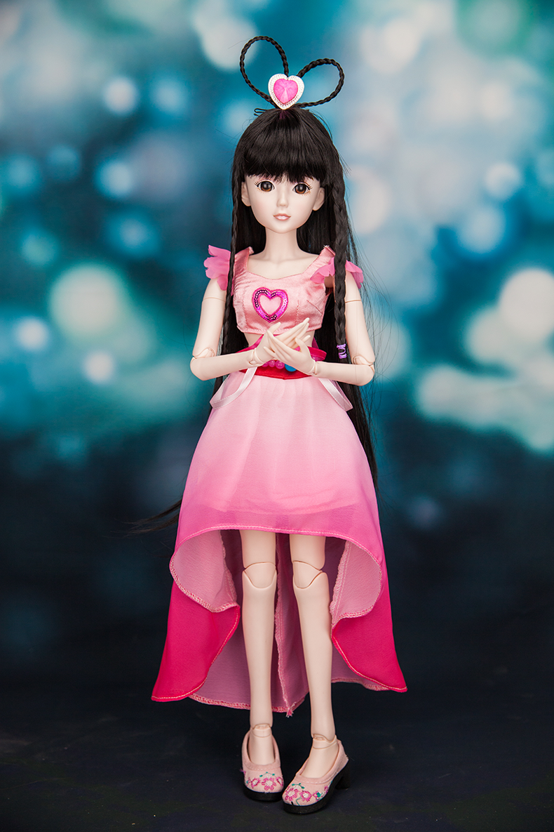 叶罗丽娃娃精灵梦叶罗丽王默60cm可化妆娃娃关节可动玩具礼盒 成品60