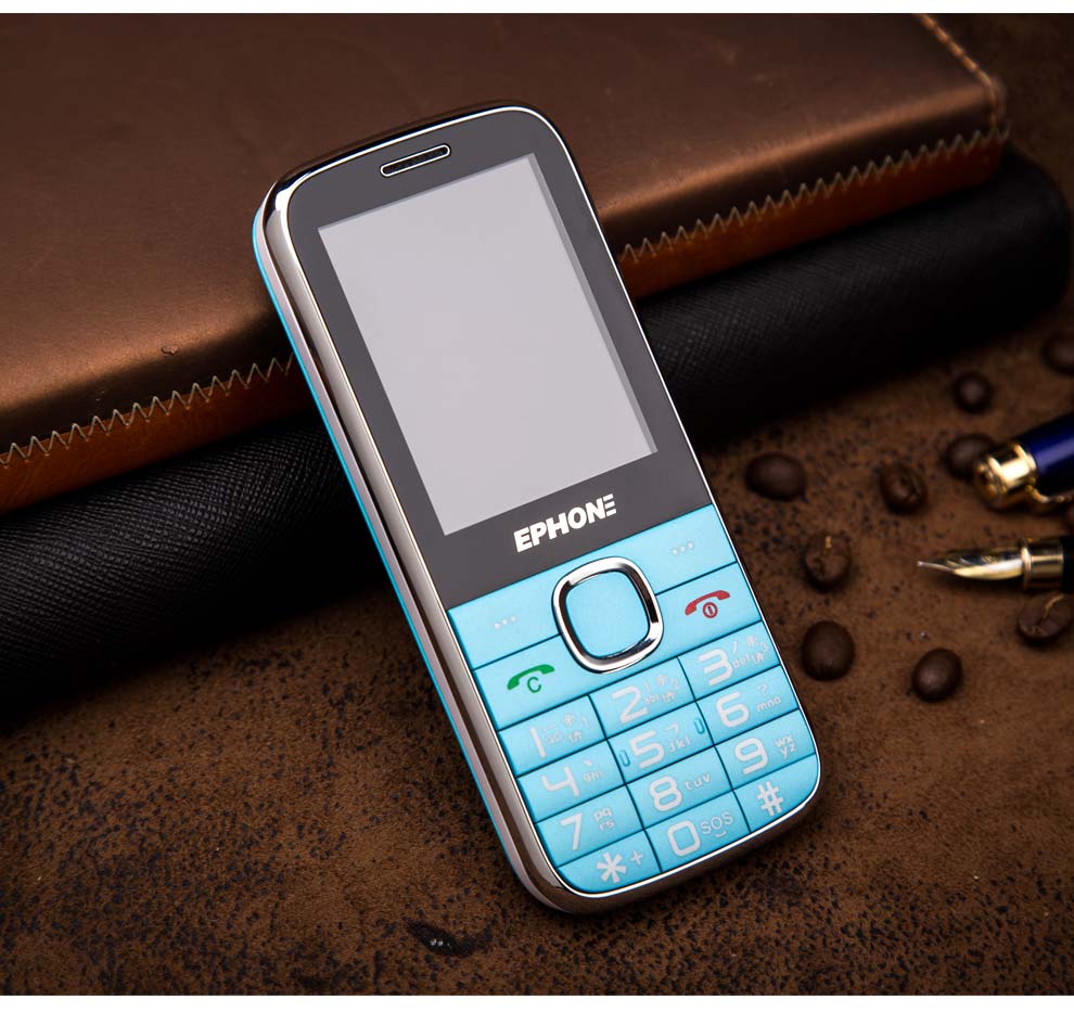 
                                        易丰（Ephone）E61VS  电信版CDMA 2G 老人手机 黑色                