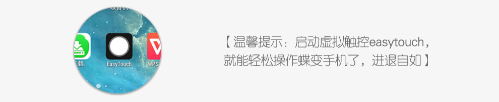 蝶变 蝶变5 移动3G智能机手机 金色