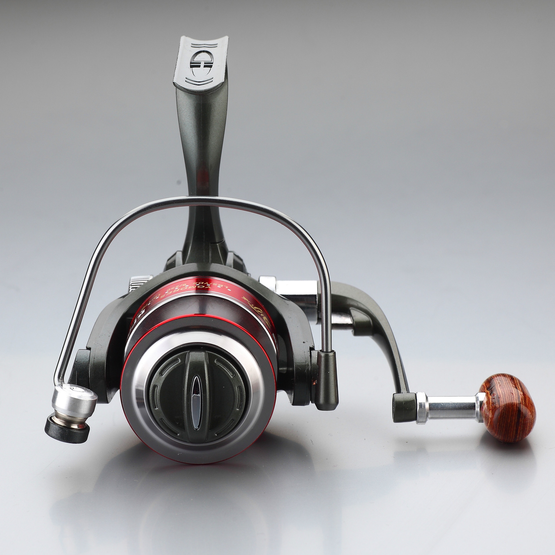 渔轮kf全金属摇臂金属线杯无间隙12 1轴渔轮渔线轮垂钓船钓纺车轮渔具