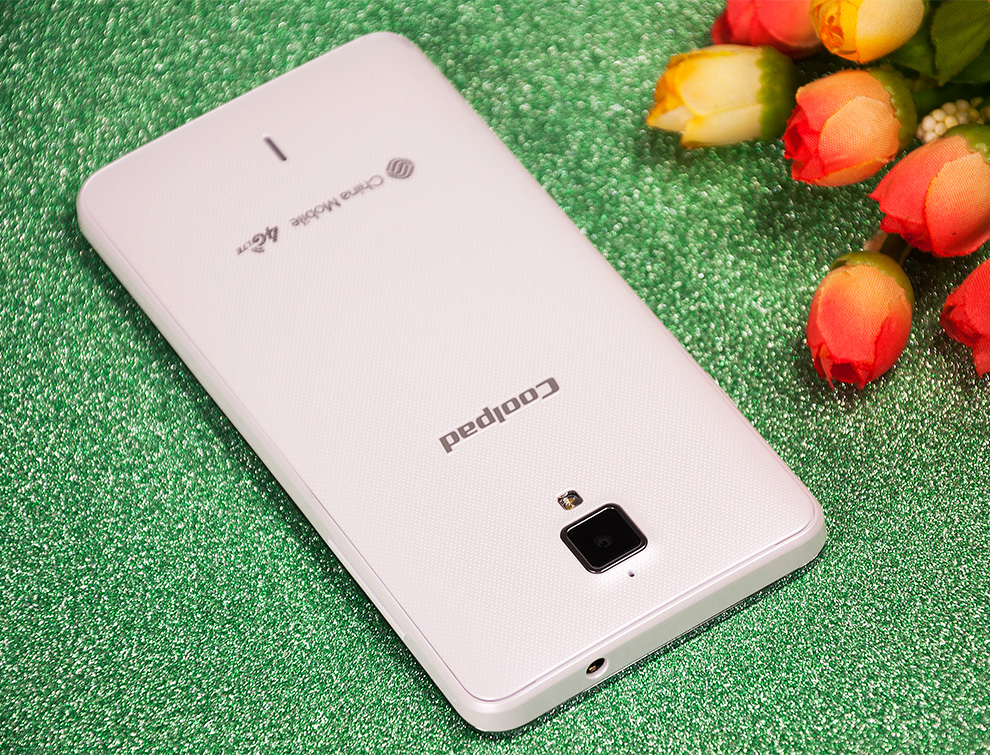 酷派 8702D  移动4G  双卡双待 智能 手机（4G ROM） 白色