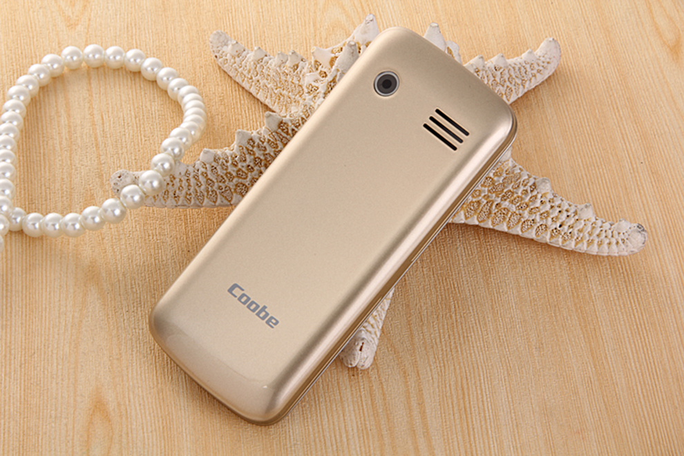比酷(Coobe) A510 电信2G老人手机 香槟金 老年版