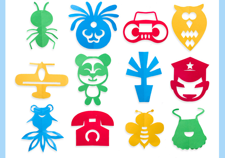 美乐joanmiro幼儿园手工制作材料立体折纸书宝宝diy剪纸工具套装3-6岁