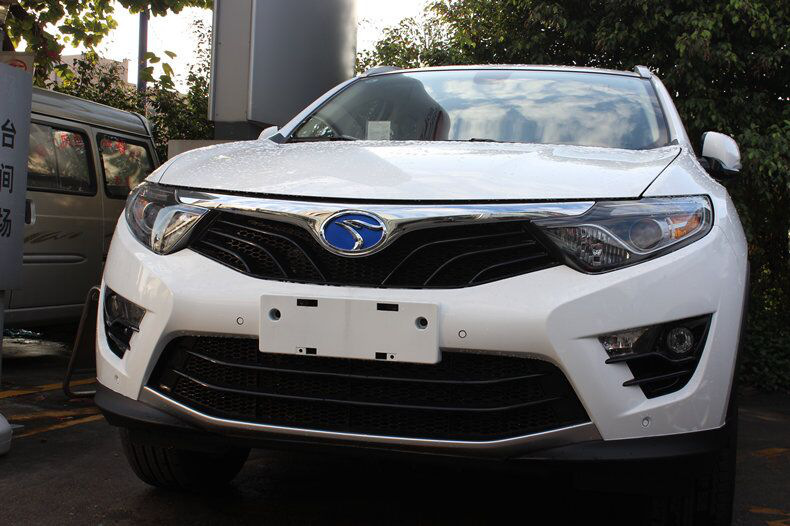 适用于东南dx7dx3车标改装专用东南dx7博朗方向盘标贴片dx7前后车标