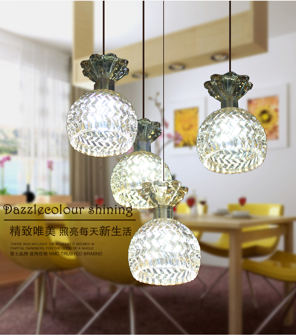 雷士照明NVC 餐厅灯 四头吊灯 LED吸顶灯 可调节长度餐吊灯具 NUD2324/4 LED光源