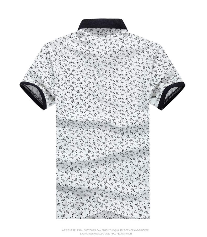 好莱克 t恤 男 短袖 新款青年修身t恤小翻领polo衫 鱼骨蓝色 xl(130