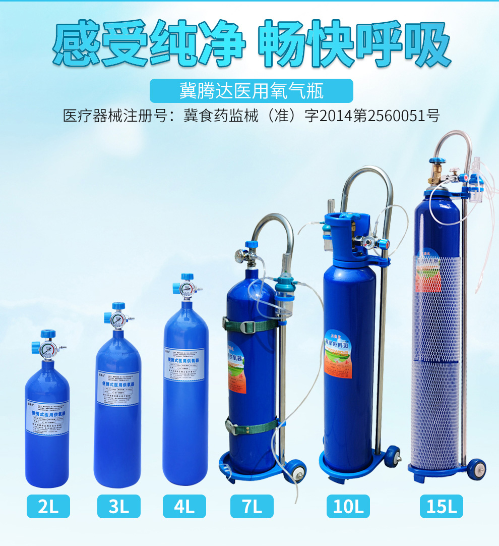 瓶家用氧气罐便携式工业户外老人孕妇吸氧器 3lpvc箱子【图片 价格
