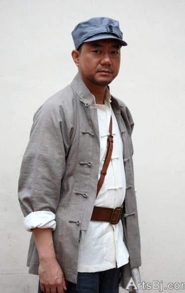 iis 土八路军演出服抗战游击队影视服装武工队民兵陕北农民表演服 深