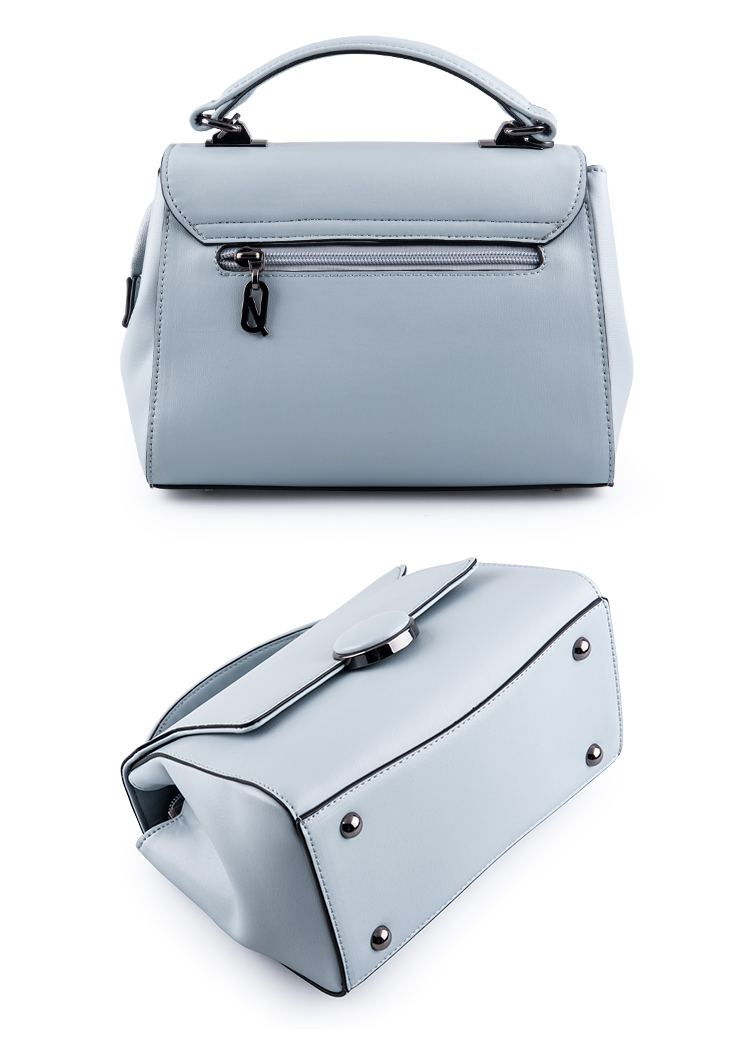 exull依思q夏季新款时尚圆环翻盖简约邮差包单肩斜跨女包17320260