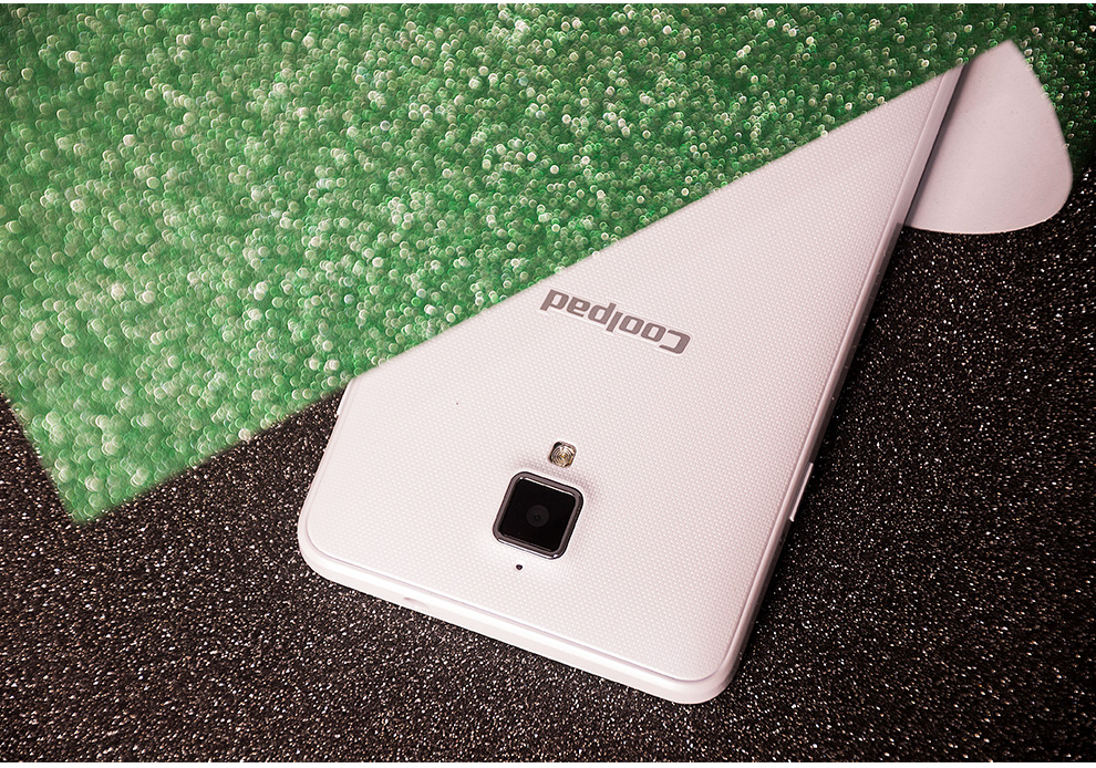 酷派 8702D  移动4G  双卡双待 智能 手机（4G ROM） 白色