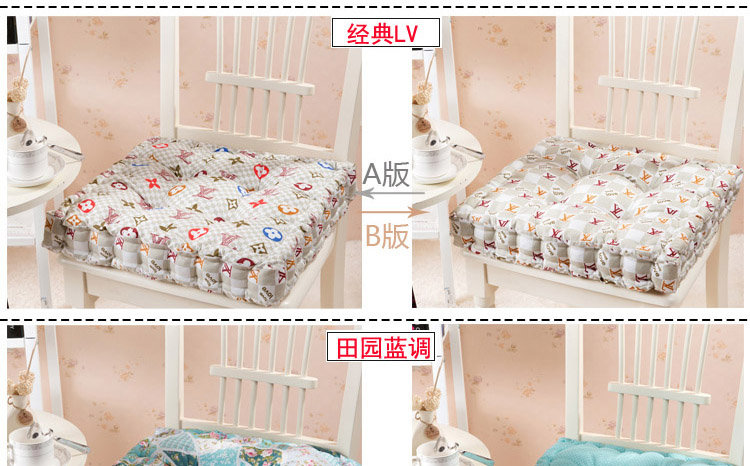 晚歌珍珠棉AB版榻榻米胖子坐垫加大加厚椅子规格43*43cm 经典