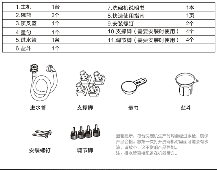 洗碗机安装方法图片