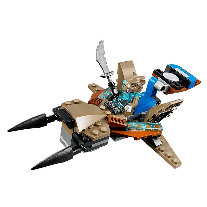 乐高legochima气功传奇剑虎大帅的冰城堡70147