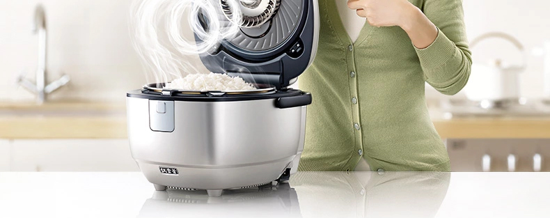 美的（Midea）电饭煲 FZ4085 4L 高端IH电磁加热智能电饭锅 黑银色