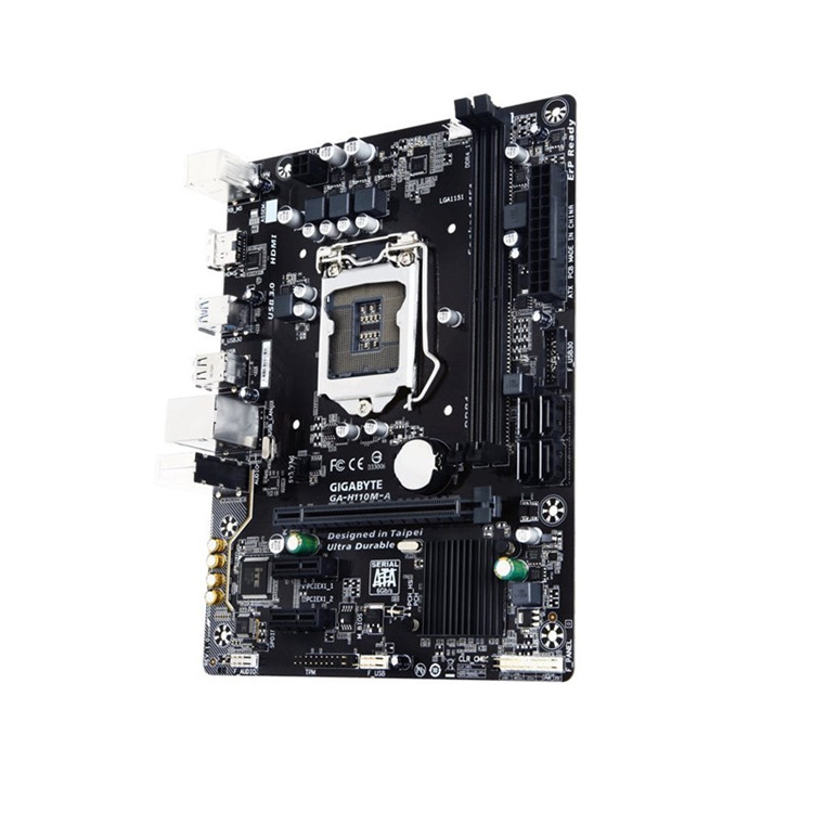 技嘉(gigabyte) 主板ga-h110m-s2intel h110/lga1151 ga-h110m-h