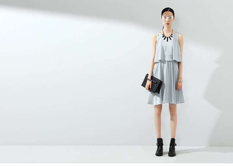 初语女装专场 商品名称:初语宽松无袖连衣裙女 ff s 商品编号