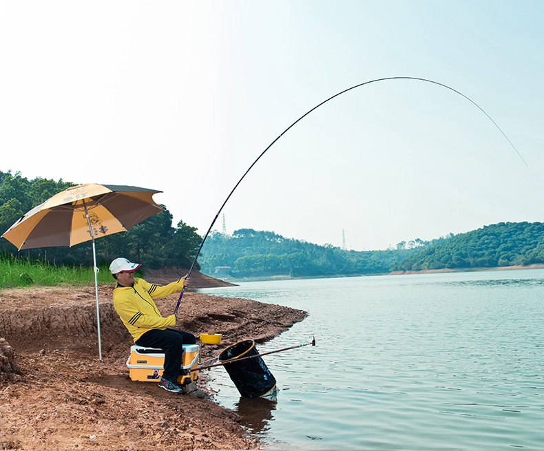 本汀(benting)神鹤轻强硬钓鱼竿手竿28调轻细硬碳素鲤鱼竿综合台钓竿