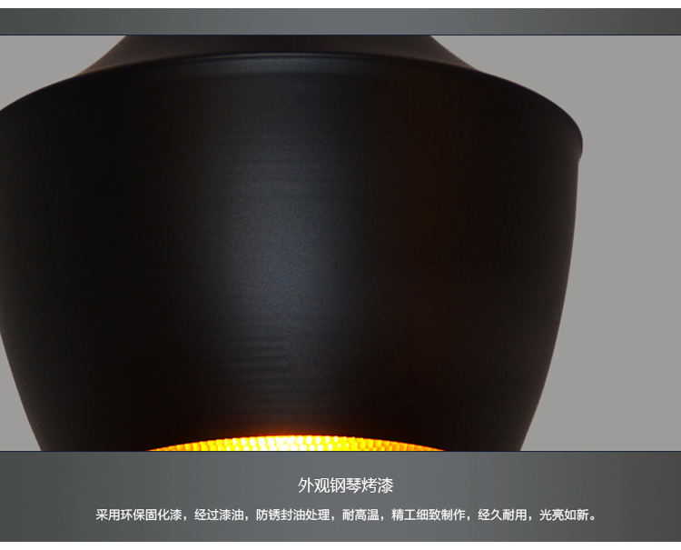 吉海仕（JIHISI）LED 创意【个性吊灯】 餐厅咖啡厅吧台客厅卧室 三头 A+B+C 9W开关调三档 无遥控