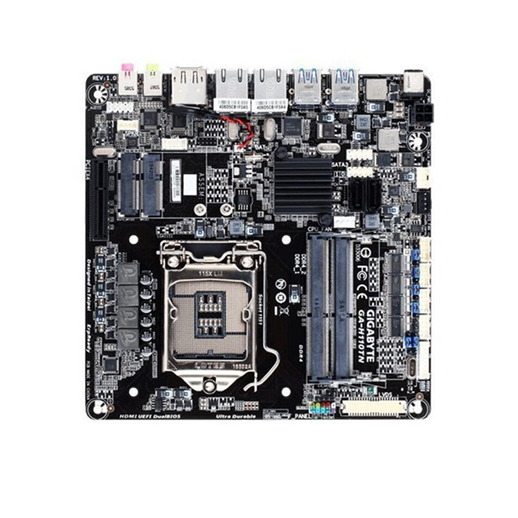 技嘉(gigabyte) 主板ga-h110m-s2intel h110/lga1151 ga-h110m-h