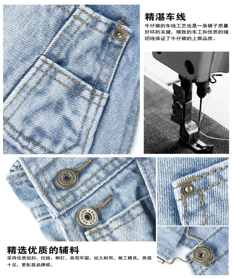 库蕾哈 春夏新款时尚牛仔背带裤女韩版女式连体裤 夏装牛仔短裤女款 浅蓝色 S