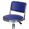 Wenstan WST212 Employee Stool Backrest Swivel Lift Chair Workshop Laboratory Work Stool (Blue - Backrest Foot Nail Model) needs to be installed and customized by yourself